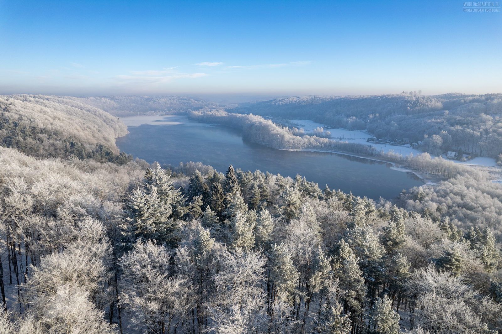 Kaszuby in de winter